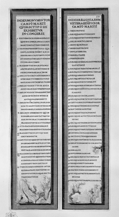 Unbekanntes Bild von Giovanni Battista Piranesi